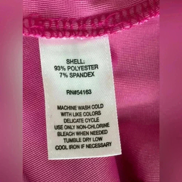 Marc New York Pink Velvet Cinch Sleeve Crew Neck - Size M - Picture 10 of 11